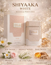Shiyaaka WHITE 100ml EDP By Khadlaj