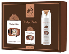 Vintage Radio by Lattafa Giftset