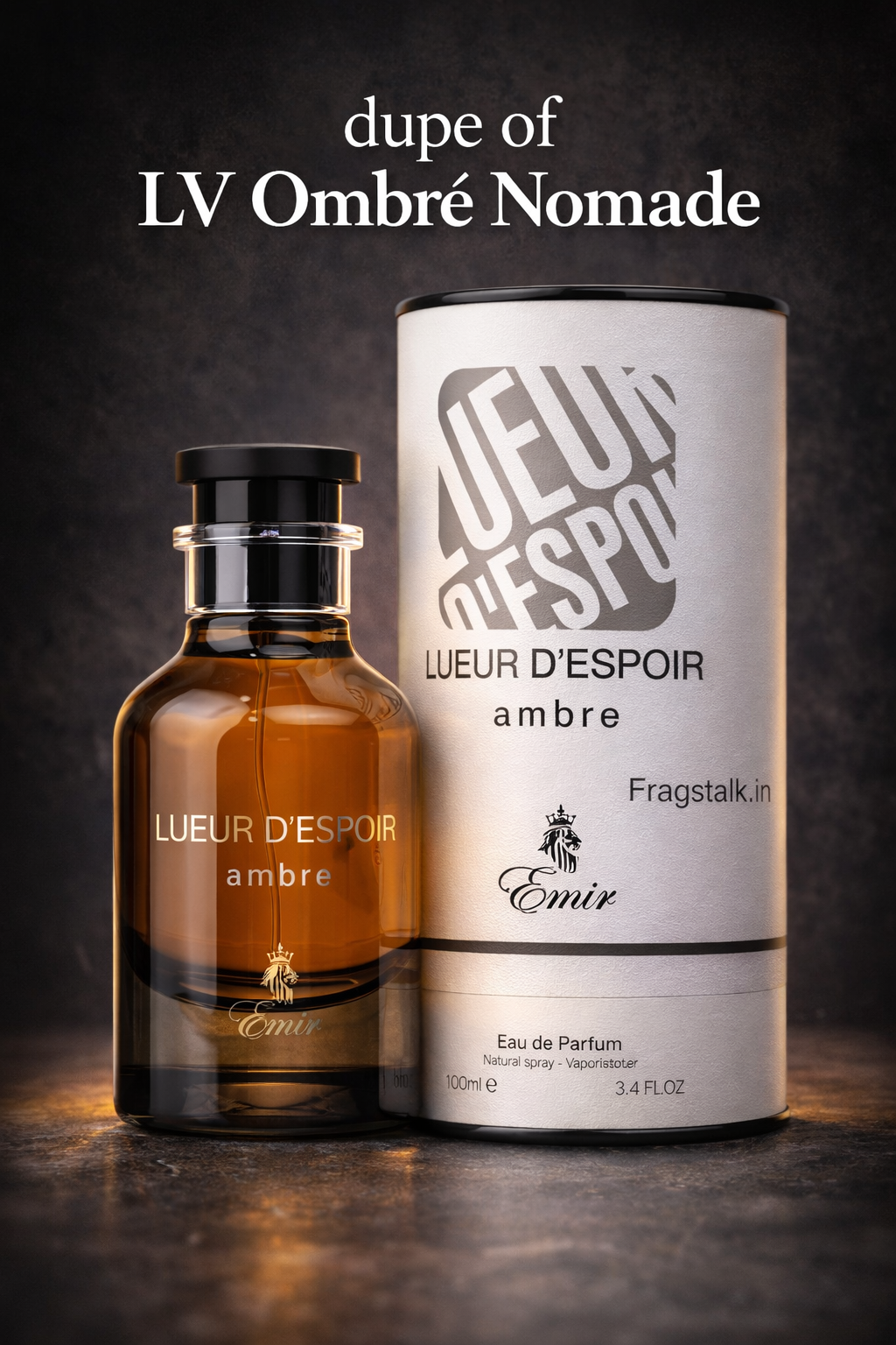 Lueur D’Espoir Ambre EDP 100ml Paris Corner